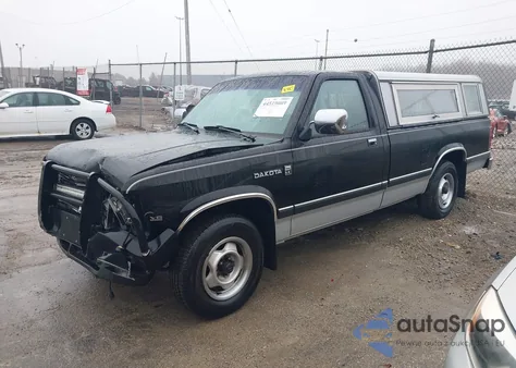 1990 Dodge Dakota from USA, damaged, VIN 1B7GL26X6LS659330